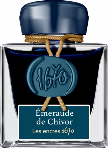 Calimara 50 ml Herbin 1670 Emeraude de Chivor