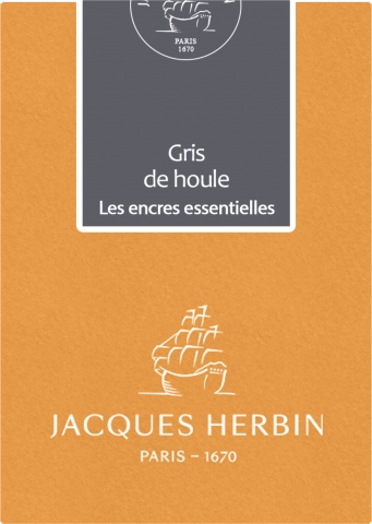 Set 7 Cartuse Large Size International Herbin Essentielles Gris de Houle