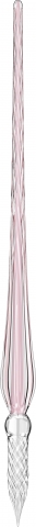 Toc Caligrafic de Sticla 18 cm Jacques Herbin Pale Pink