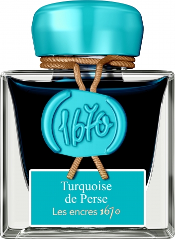 Prestige Inks Turquoise Calimara 50 ml Herbin 1670 Turquoise de Perse